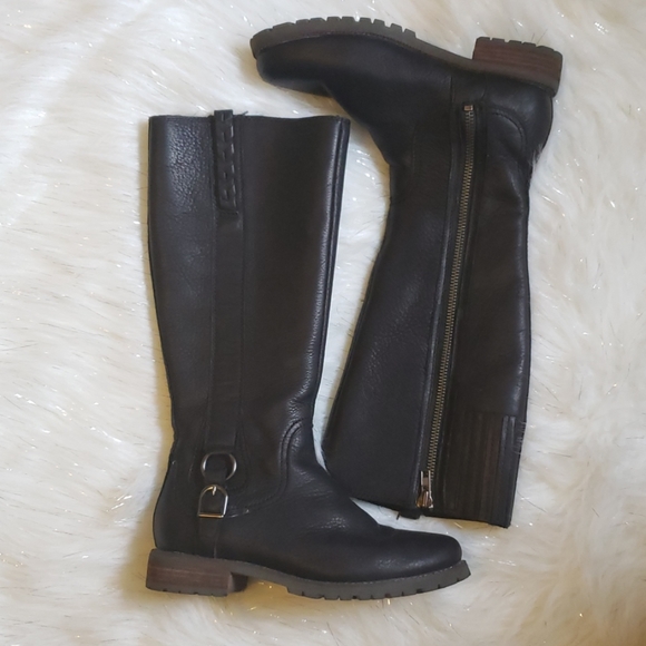 Ariat Shoes - Ariat Leather Braid&Buckle Tall Zip Boots . SZ7.5